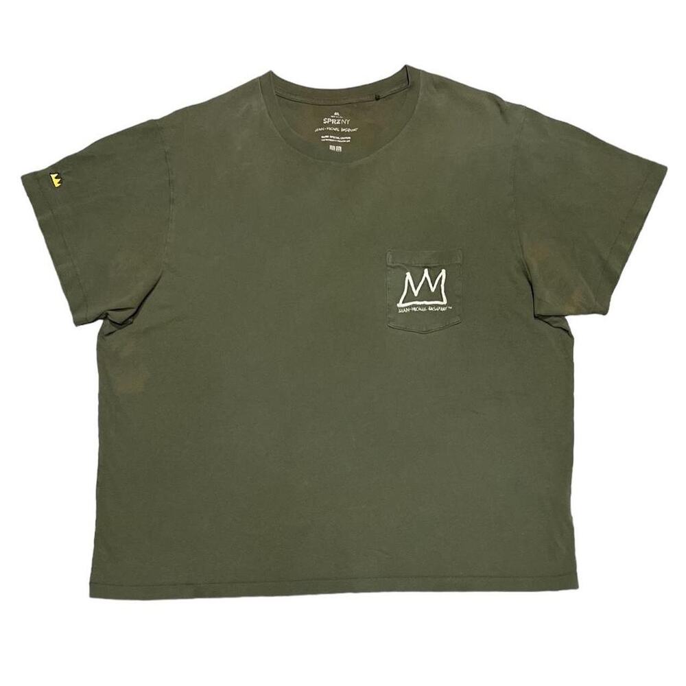 Jean-Michel Basquiat x Uniqlo Grafitti Art Moma Edition SPRZ NY Shirt 4XL XXXL